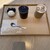 ブルーボトルコーヒー  - ドリンク写真:左からコーヒーゼリー、コールドブリューコーヒー、アイスカフェラテ。