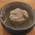 日本料理 たかむら - 蛤の飯蒸し。もち米にはばちこも。