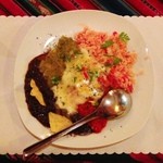 ペルー料理 ロミーナ - チキンエンチラーダ。