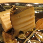 鮨 さいとう - 蒸し鮑と蛸の桜和え2