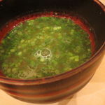 鮨 さいとう - 味噌汁