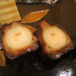 鮨 さいとう - 蒸し鮑と蛸の桜和え3