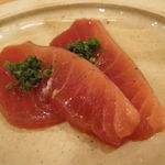 鮨 さいとう - 鰹のづけ1