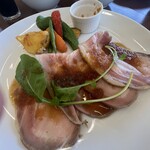 レストラン ShunSai - 和風ソースで頂きます♪