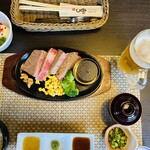 高千穂牛レストラン 和 - 高千穂牛ロースステーキ　