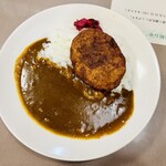 レストラン ふくしん - カレーライスにメンチカツ（パリコロ）をトッピング