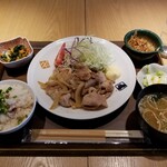 Ookamadomeshi Torafuku - 定食。