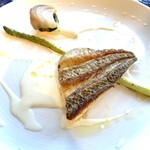 フランポネ - 真鯛のポワレ
