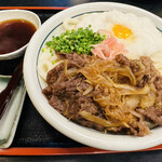 Kawata Udon - オリーブ牛うどん(味楽るうどん) 1300円