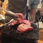 まぐろの鉄人 - 頬肉炙り焼き