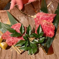 北新地焼肉 きらく - 和牛ハラミと和牛サガリ