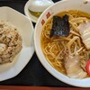 Tori Gen - ランチセット♪中華そば+焼飯（小）780円也。