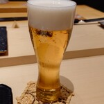 くろ﨑 - 生ビール