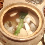 くろぎ - 鱧と松茸の土瓶蒸し
