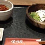蕎麦酒場 清修庵 - トロロそばとうな丼