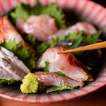 Carefully selected fresh fish and fresh fish sashimi delivered directly from Maizuru