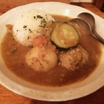 しのだ家 - ラム肉団子のスープカレー