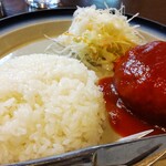 バンカム、ツル - チーズハンバーグ
