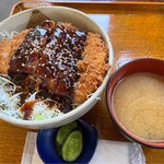 鳥久 - ソースカツ丼