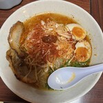 麺屋 龍次 - 味噌ネギチャーシュー【麺ハーフ】