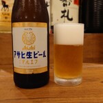 Hacchou Kura - 瓶ビールはアサヒのマルエフ 202307
