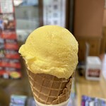 Michi No Eki Asagiri Kougen - 手作りアイスクリームのみかんです。（2023年７月）
