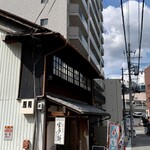 Ikuyoya - お店から生駒駅ロータリー方面を望む。駅からは徒歩およそ5分程