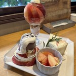 桃の農家カフェ ラペスカ - 