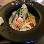 カニ蟹 crab noodle 三宮 - 白蟹 noodle 蟹味噌バター仕立て カニ飯セット 1480円