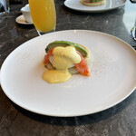 ANAインターコンチネンタル安比高原リゾート - エッグベネディクト。これはオーダー。