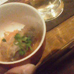 130909北海道　たべごと屋ござる　お通し（南蛮漬）