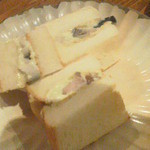 たべごと屋 ござる - 130909北海道　たべごと屋ござる　しめ鯖サンド！