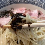 Shinasobaya Masa - 海苔の佃煮でも美味い