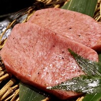 西中州焼肉 きらく - スーパーネギタン塩と上タン塩
