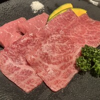 焼肉 Meat it - 本日のおすすめ希少部位３種盛り