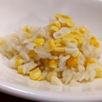 ウエストパパ - ＤＡＹ－４：ミルフィーユ（とうもろこし）のリゾット