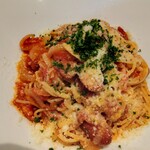 ボーノ - チョリソーのトマトソース  1100円