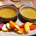 ウエストパパ - ＤＡＹ－３：夏野菜のバーニャカウダ