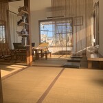 焼小籠包 ぎょうざ 樹苞 - 2階　ベランダにはハンモック