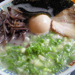 九州大牟田ラーメン きらら　 - バリこて塩ラーメン￥750