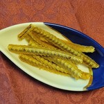 割烹 治郎兵衛 - ◇うなぎ骨せんべい