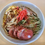 地獄ラーメン - 地獄冷やし中華大盛り1,150円（税込）