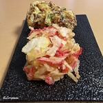 Universe - 野菜と紅生姜のかき揚げ