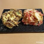 Universe - 野菜と紅生姜のかき揚げ