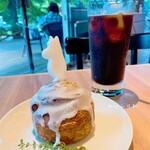 ムーミンカフェ - ムーミンマシュマロがかわいい♡♡