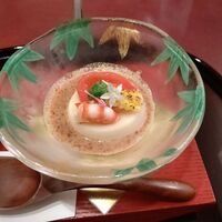 中之島なだ万 - ●ﾗﾝﾁ、ﾐﾆ懐石。料理 8981税ｻ込+小瓶B 1201税ｻ込+冷酒 浦霞 1518税ｻ込=11,700円