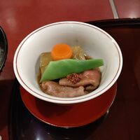 中之島なだ万 - ●ﾗﾝﾁ、ﾐﾆ懐石。料理 8981税ｻ込+小瓶B 1201税ｻ込+冷酒 浦霞 1518税ｻ込=11,700円