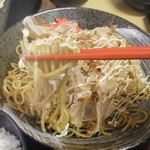 takoyakiizakayaegao - 麺リフトアップ。