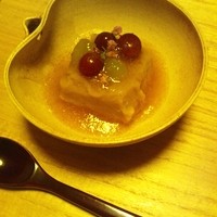 露庵 菊乃井 木屋町店 - くるみ豆腐