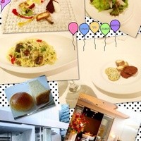ローザロッチェITALiAN 心斎橋 - ママ会で☆個室薄暗い味はまぁまぁ、パンは美味しい